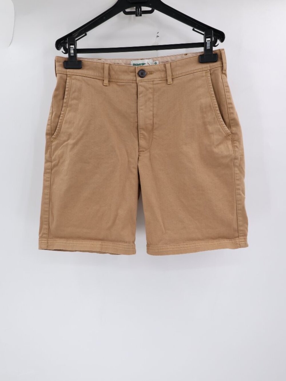 Wellen Chino Shorts Mens 31 9" light brown Classic Casual Preppy Huckbery casual